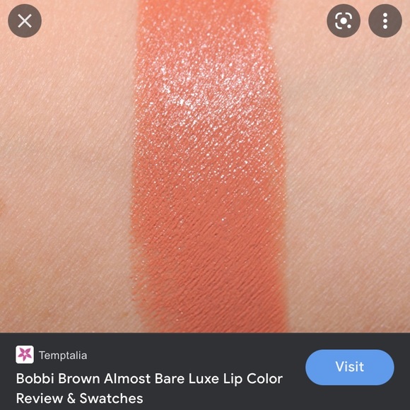 New Almost Bare Bobbi Brown Luxe Lip Color - Picture 8 of 12